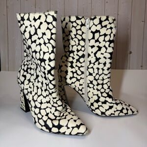 LPA Marietta Bootie Cow Hide Ankle Boot 3.5 Heel